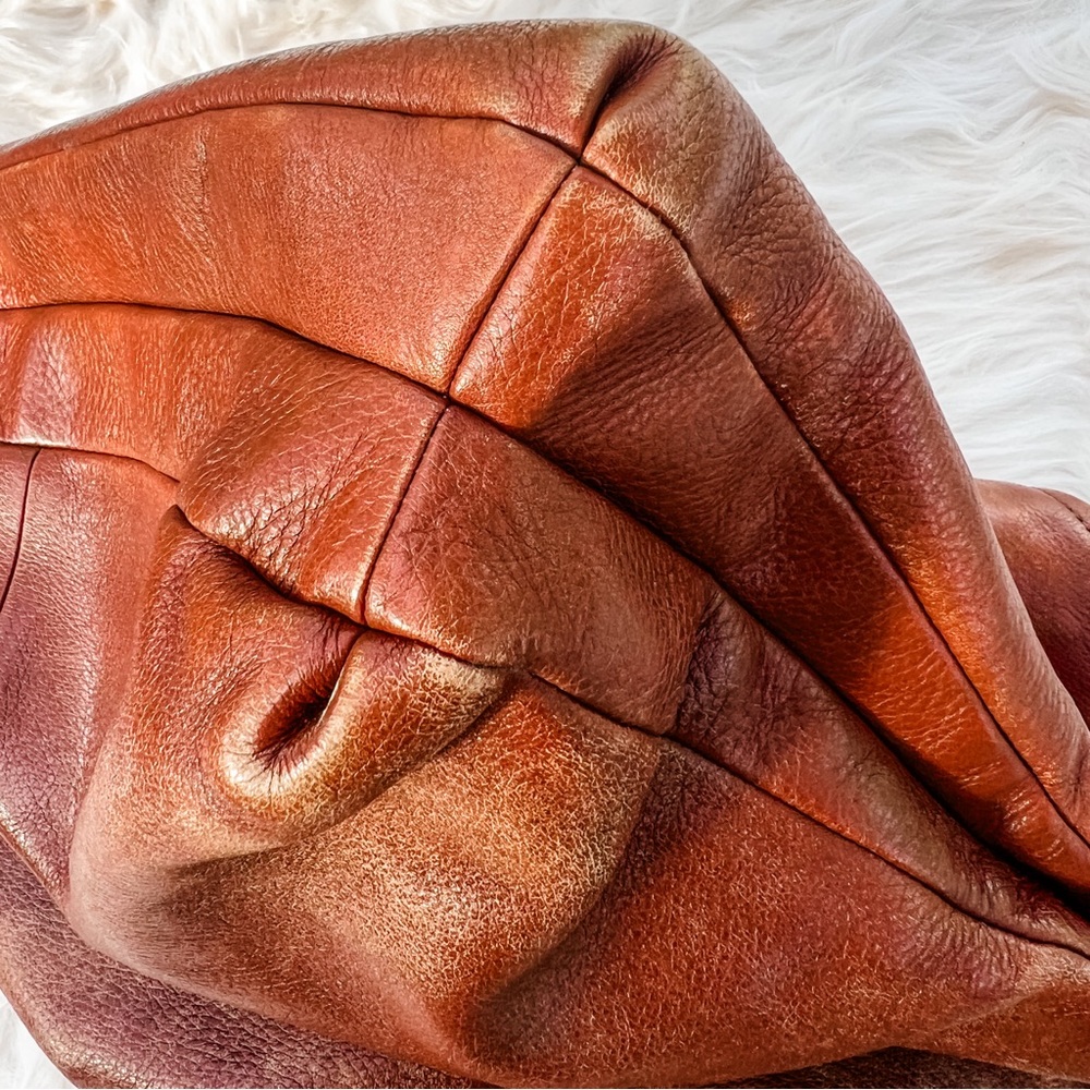 Coach Madison Two Way Hobo Messenger Leather Caramel Brown - Picture 8 of 11